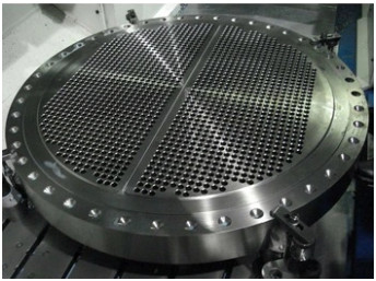 Turbina de vapor Acero revestido de níquel Placas rodantes de acero al carbono Placa tubular