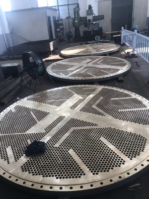 Revestimiento de placa de acero de titanio Gr16 de hoja de tubo de intercambiador de calor ASTM B432