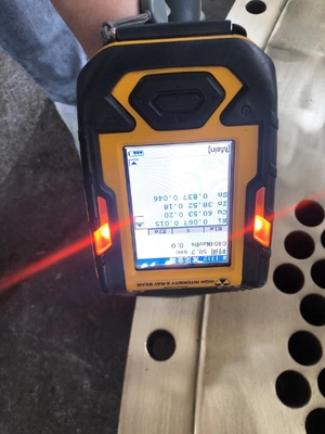 Hojas de tubo del intercambiador de calor de latón BV C46400 Hojas de tubo de explosión para plantas industriales