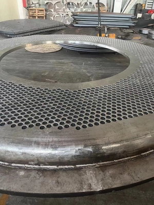 Titanio revestido Tubesheet de la placa ASTM B898 del titanio explosivo