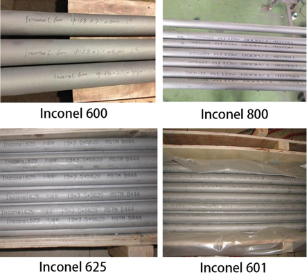 Hastlloy C276 Inconel 600 Tubo 601 Inconel 718 Tubo sin soldadura Monel 625