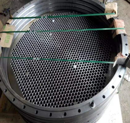 Hoja de tubo de bronce de níquel de aluminio de ASME SB171 C63000 para el intercambiador de calor