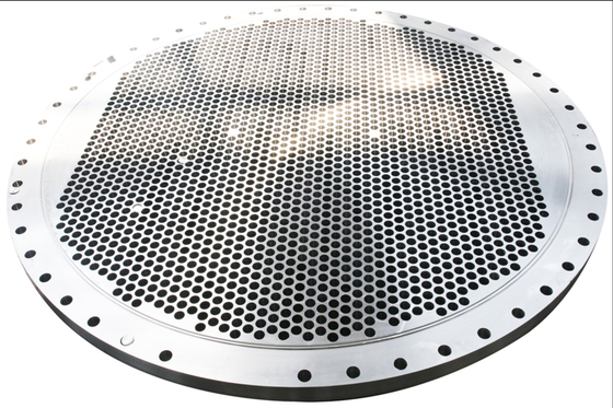 Hoja de tubo de bronce de níquel de aluminio de ASME SB171 C63000 para el intercambiador de calor