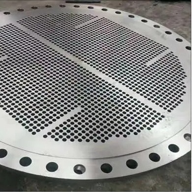 Hoja del cambiador de calor del níquel del carbono de la hoja de tubo del cambiador de ASTM SA265 JIS BS