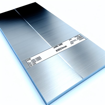 Largura 100 mm-6000 mm ASME SB898 Placa revestida de titanio estándar con 2207 grado de metal revestido para soluciones resistentes a la corrosión