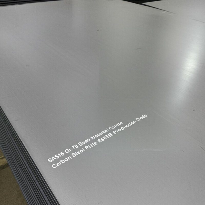 SA516 Gr.70 Base Material Carbon Steel Plate with ASTM B898 Production Code